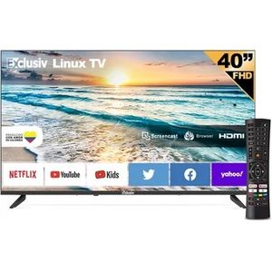 Televisor Exclusiv 40 Pulgadas LED FULL HD SMAT TV EL40N3FSM - Compucentro