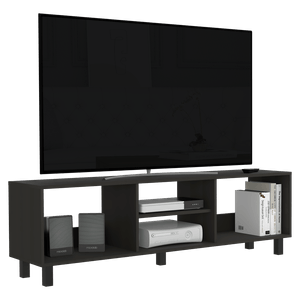 Mesa para TV Tunez, Wengue, para televisor hasta 70 pulgadas