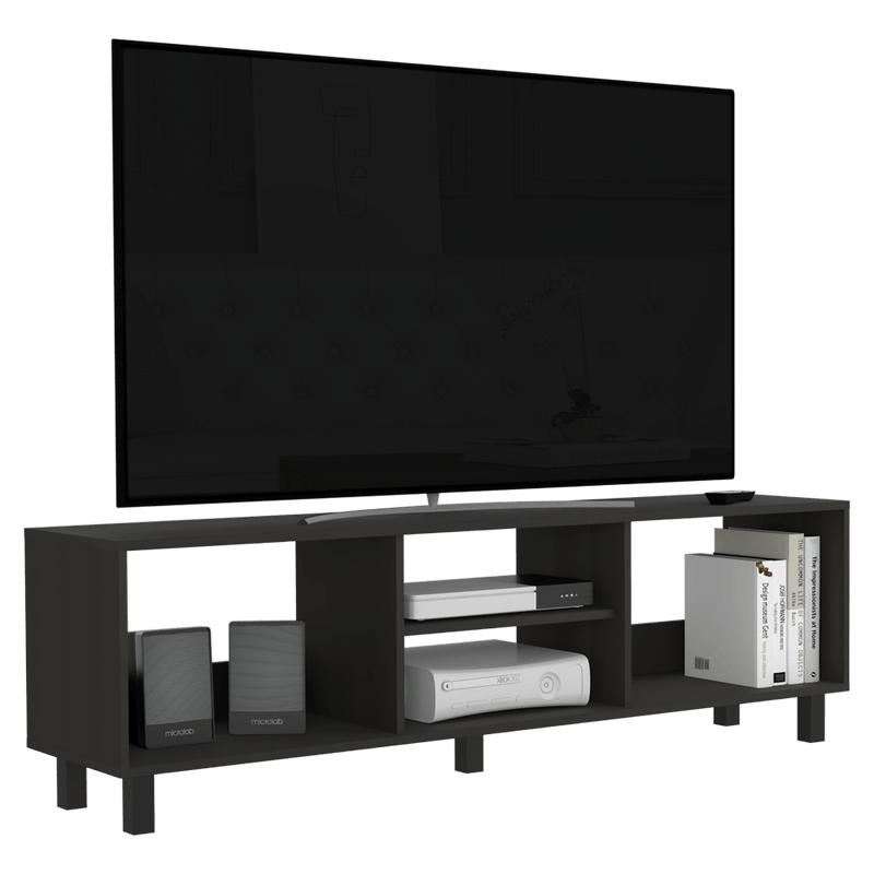 Mesa Para Tv Sarume, Beige, con Puerta 65 Pulgadas - VIRTUAL MUEBLES