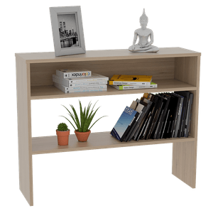 Mueble Auxiliar Recibidor Ascher, Beige, con dos entrepaños