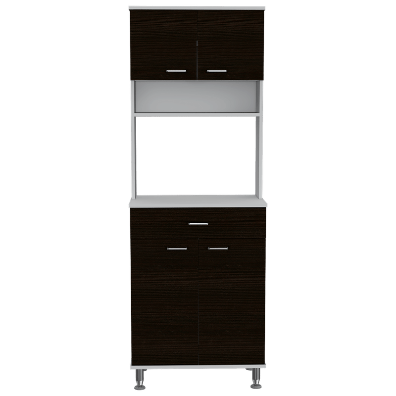 Mueble para microondas con 1 puerta abatible fondo 35 cm