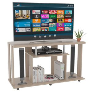 Mesa Para Tv Ascher, Beige, con Espacio Para Televisor de 50 Pulgadas ZF -  Distrihogar