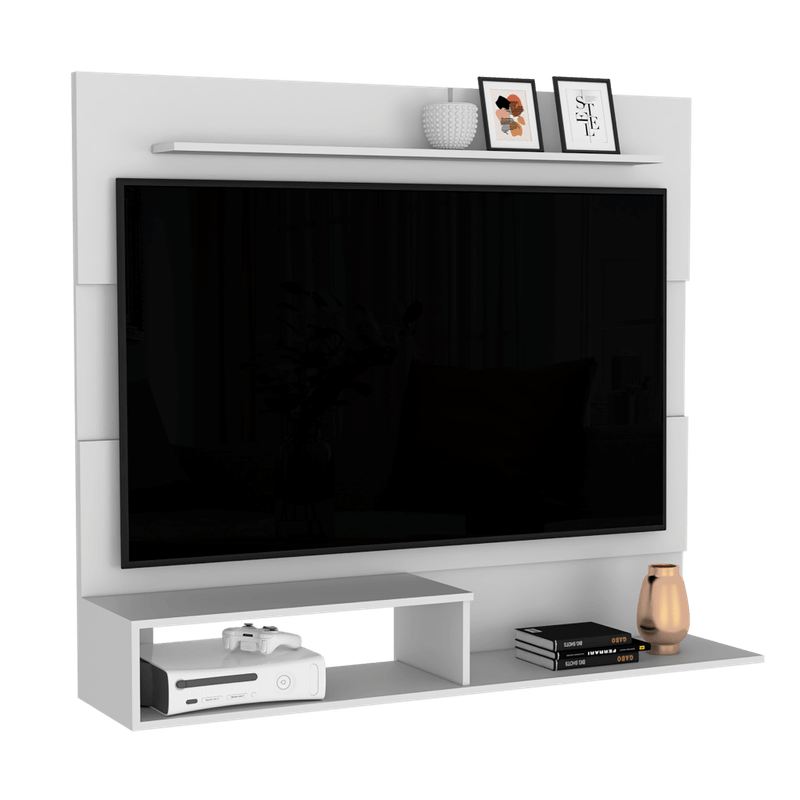 Mesa Para Tv Tunez Blanco Duqueza Para Televisor Hasta 70 Pulgadas -  VIRTUAL MUEBLES