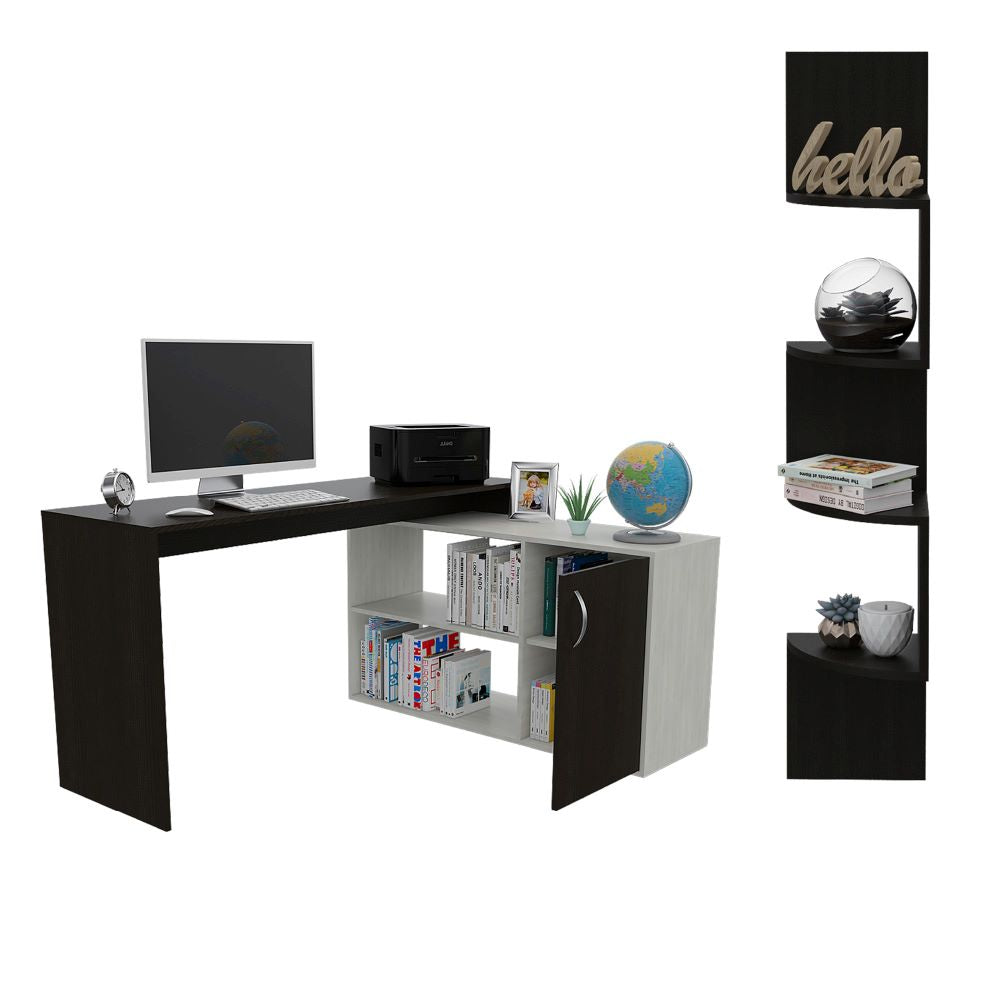 Combo Oficina Lavi Escritorio + Cajonera VIRTUAL MUEBLES