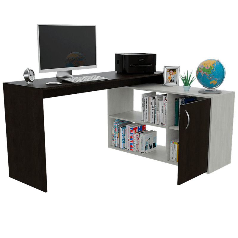 Combo Oficina Lavi Escritorio + Cajonera VIRTUAL MUEBLES