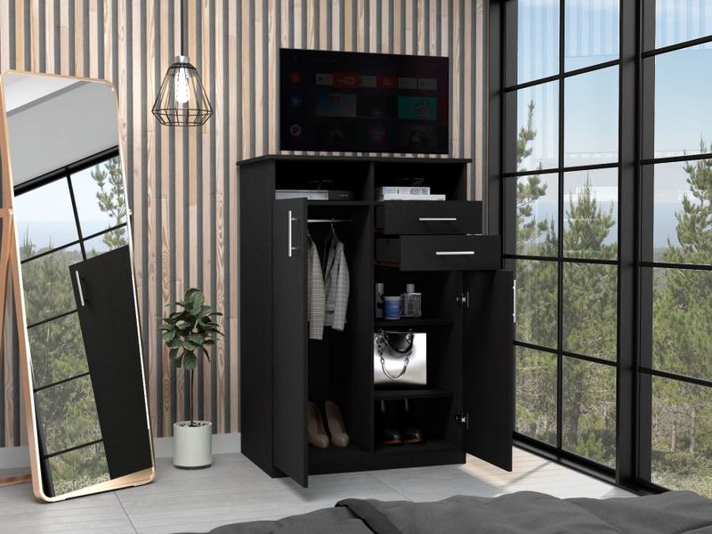 Combo para Habitación Noruega, Incluye Organizador y Closet - VIRTUAL  MUEBLES