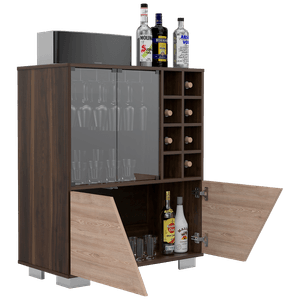 Bar Castillo, Caoba y Miel, con cuatro puertas
