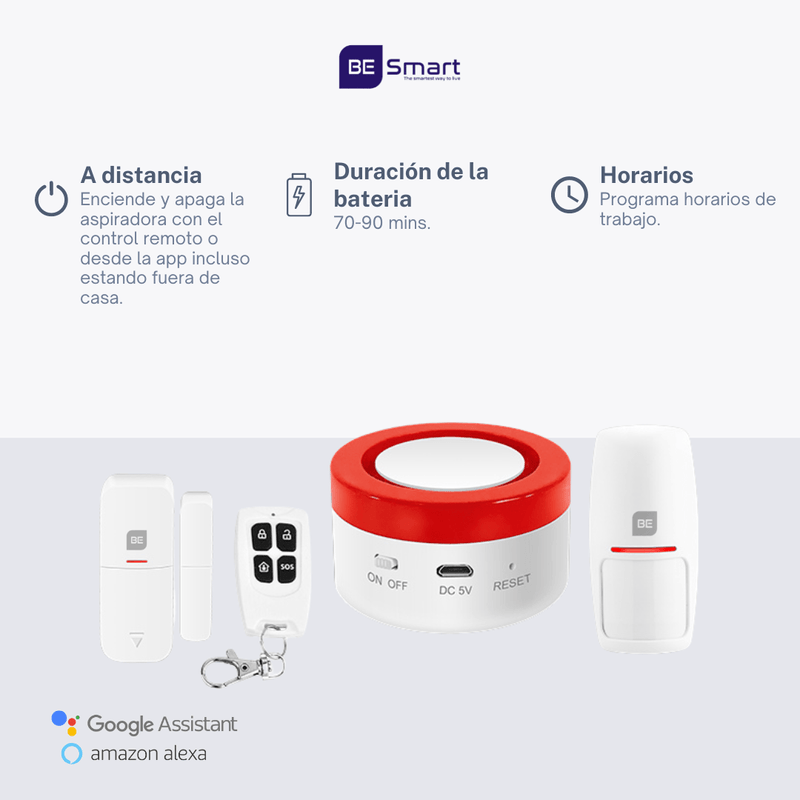 Kit Alarma Seguridad Casa Inteligente Compatible Alexa Gogle