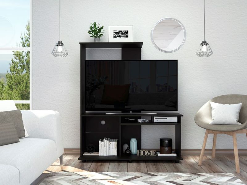 Mesa Para Tv Ascher, Blanco Duqueza, con Espacio Para Televisor de Has -  VIRTUAL MUEBLES