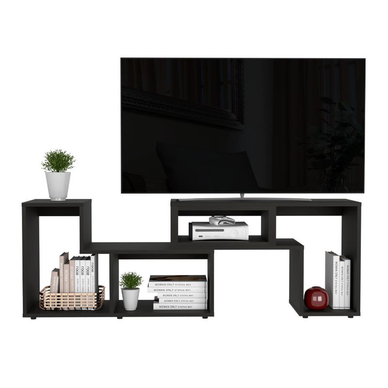 Mesa Para Tv Ascher, Blanco Duqueza, con Espacio Para Televisor de Has -  VIRTUAL MUEBLES