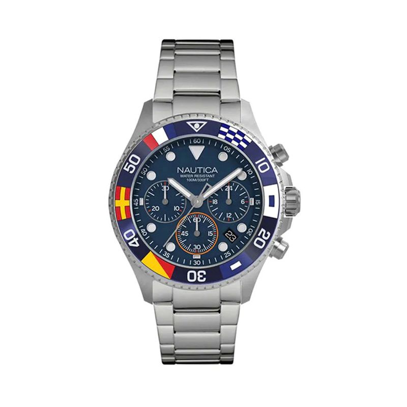 Reloj nautica acero discount inoxidable