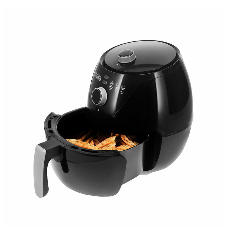 Air Fryer Freidora De Aire 2.5 Litros Blanca Whiteline