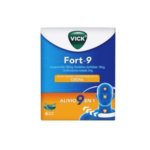 Vick Fort-9 X 6 Capsulas