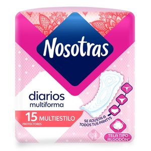 Protectores Diarios Nosotras Multi Estilo X 15Und