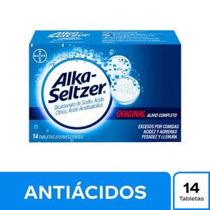 Alka-Seltzer Tabletas Efervescentes Caja X 14 Tabletas