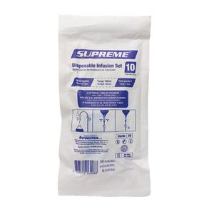 Equipo Macrogoteo Supreme 10Gotas 180Cm