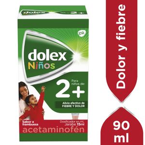 Dolex Niños 2+ Jarabe Frasco X 90ml