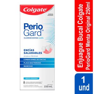 Enjuague Bucal Colgate Periogard Sin Alcohol X 250ml
