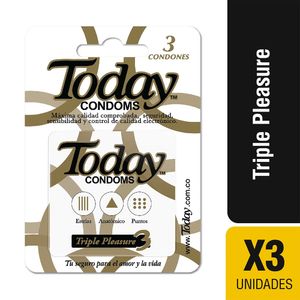 Condon Today Triple Pleasure X 3Und