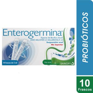 Enterogermina Caja X 10 Ampollas Bebibles