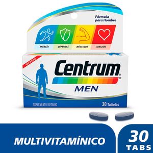 Centrum Men X 30 Tabletas