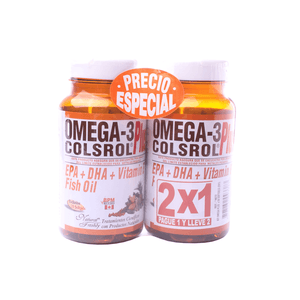 Oferta 2X1 Omega 3 Colsrol Plus X 50 Capsulas