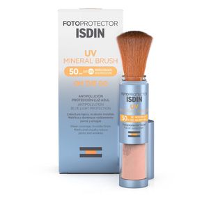 Isdin Fotoprotección Mineral Brush Spf50 + 2g - Protector Solar Facial En Polvo