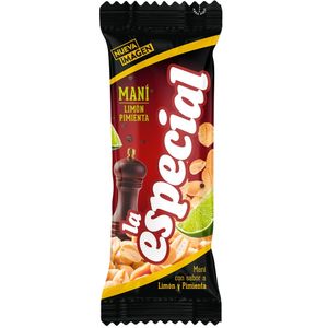Pasabocas Maní La Especial Limón Pimienta X 40g X 12Und