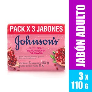 Jabon Johnsons Granada 110G X 3Und