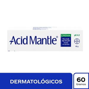 Crema Acetato De Aluminio Acid Mantle Ph 4.2 Tubo X 60g