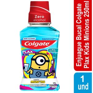 Enjuague Bucal Colgate Plax Kids Minions X 250ml
