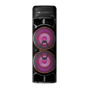 Torre de sonido LG XBOOM Doble Woofer, Potenciador de bajos, Karaoke Star y Multi Bluetooth - RNC9