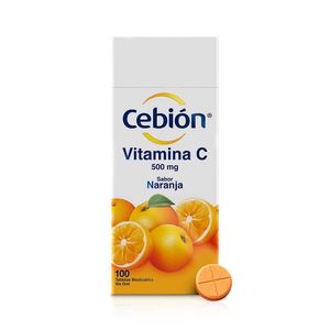 Cebion Vitamina C 500Mg Naranja