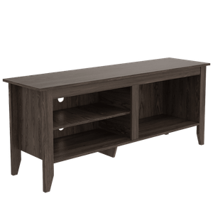 Mesa para Tv Delhi, Chocolate, Con Variedad de Entrepaños