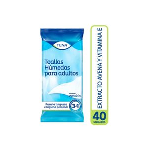 Toallas Humedas Para Adulto 3 En 1 X 40Und