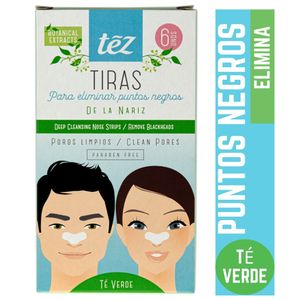 Tiras Facial Tez Elimina Puntos Negros X 6Und