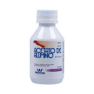 Acetato Aluminio Locion 120Ml Winthrop