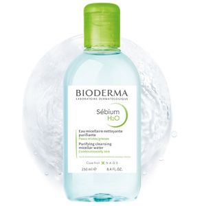 Agua Micelar Limpiadora Para Piel Mixta A Grasa Bioderma Sébium H2O X 250ml