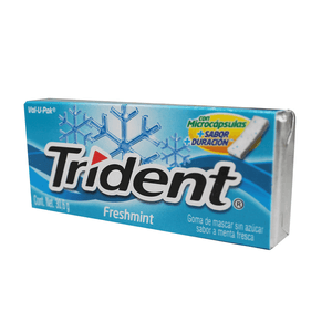 Chicle Trident Freshmint X 30.6Gr X 18Und