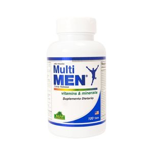 Alfa Vitamins Multi-Men X 100 Tabletas