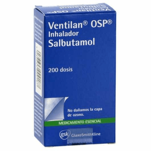 Ventilan Osp Inhalador Caja X 200 Dosis