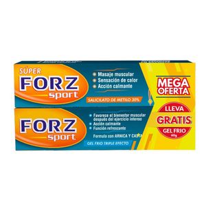 Oferta Super Forz Sport X 60G+Gel Frio X 60G
