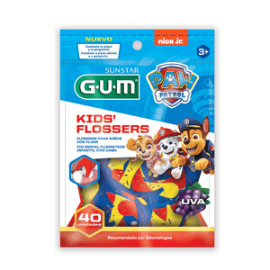 Flossers Gum Kids Paw Patrol X 40Und