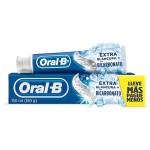 Crema Dental Oral-B Extrablancura+Bicarbonato X 150Ml