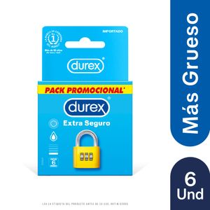 Oferta Durex Extra Seguro X 6Und
