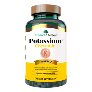 Potassium Chewable Medical Green X 100 Tabletas