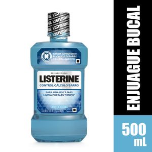 Enjuague Bucal Listerine Control Calculo X 500Ml