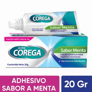Crema Adhesiva Ultra Corega Menta X 20g