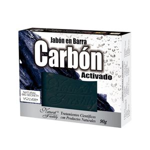Jabon Natural Freshly Carbon Activado X 90G