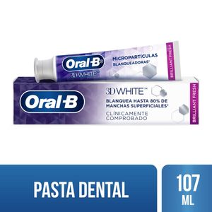 Crema Dental 3D White Brilliant Fresh X 107ml